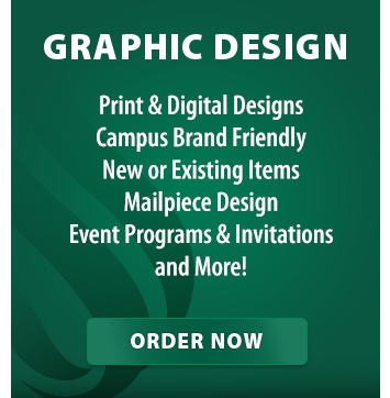 Graphic Design ordering options
